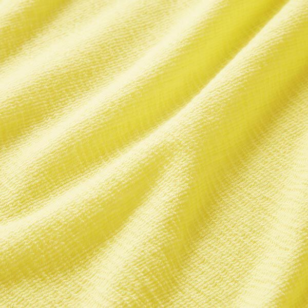 Crinkle jersey Plain – light yellow,  image number 2