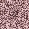 Viscose Linen Blend Leopard Print | Poppy Fabrics – light dusky pink/aubergine,  thumbnail number 3