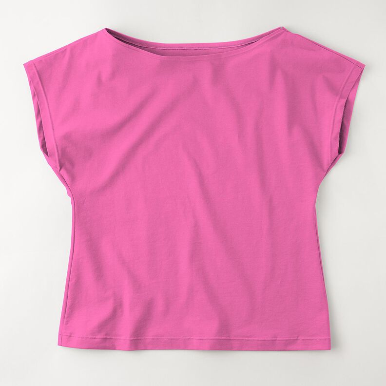 Lightweight summer jersey viscose – pink,  image number 8