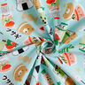 Cotton Poplin Manga Snacks – eucalyptus,  thumbnail number 4