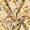 Viscose Linen Blend Autumn leaves – light beige/orange,  thumbnail number 3