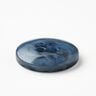 4-hole button marbled [Ø 15 mm] – brilliant blue,  thumbnail number 3