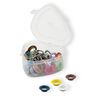 Eyelets with discs, in heart box [14 mm] | Prym – red,  thumbnail number 3
