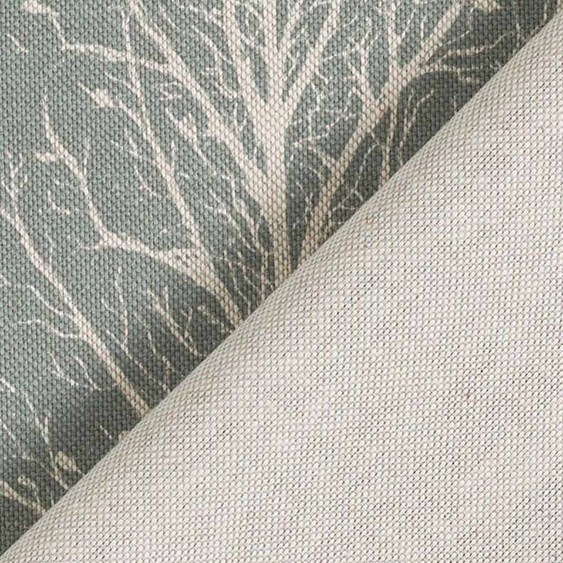Decor Fabric Half Panama Tree Silhouette – reed/natural,  image number 4