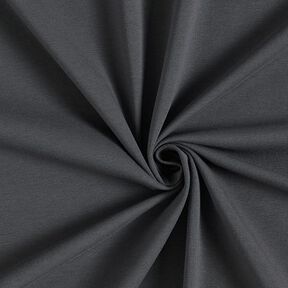GOTS Cotton Jersey | Tula – dark grey | Remnant 70cm, 