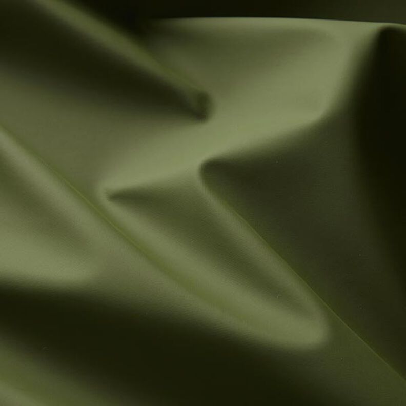 Plain raincoat fabric – olive,  image number 3