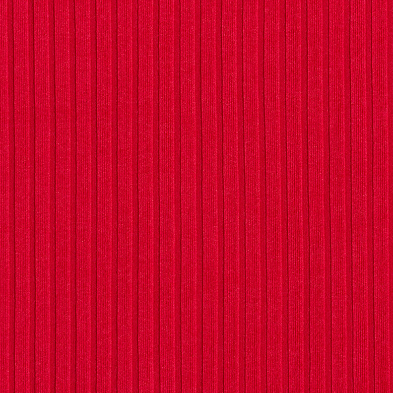 Plain ribbed knit – red,  image number 1