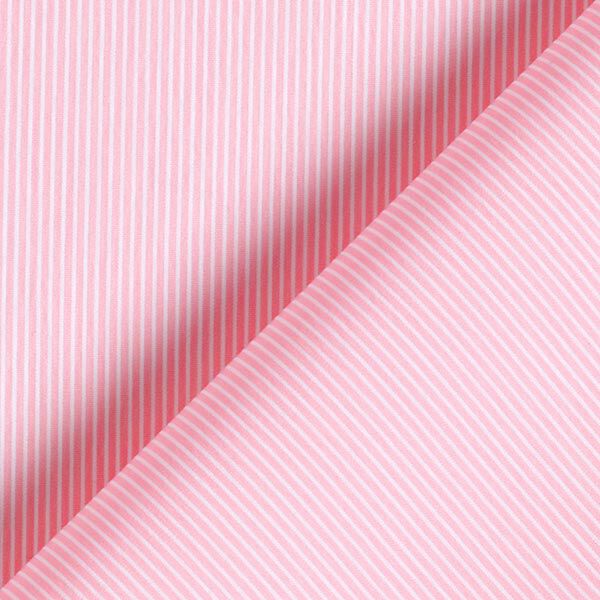 Cotton blend narrow stripes – white/light pink,  image number 4