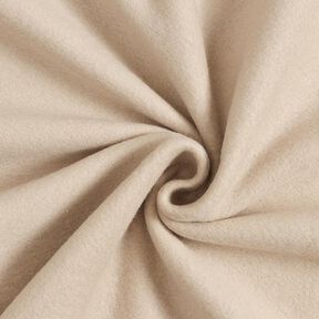 Cotton Fleece Plain – almond, 