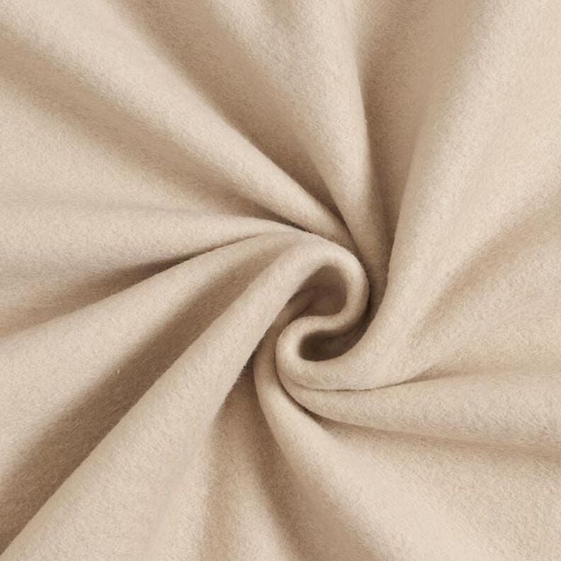 Cotton Fleece Plain – almond,  image number 1