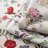 Decor Fabric Tapestry Fabric Poppies – offwhite/red,  thumbnail number 5