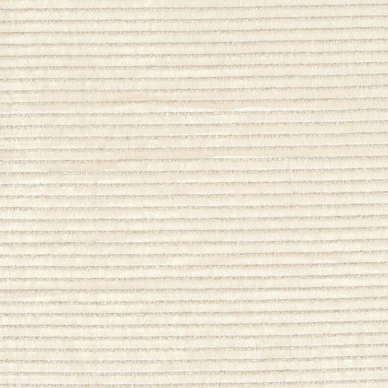 Nicky Velour Glitter Stripes – light beige/metallic silver, image number 1