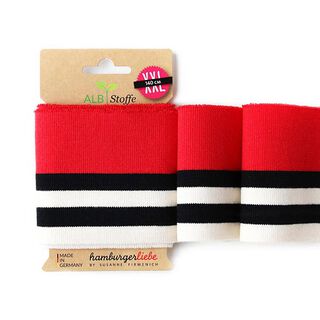GOTS Organic Knit Ribbing CUFF ME COLLEGE [140 cm | 7,5 cm] | Albstoffe | Hamburger Liebe, 
