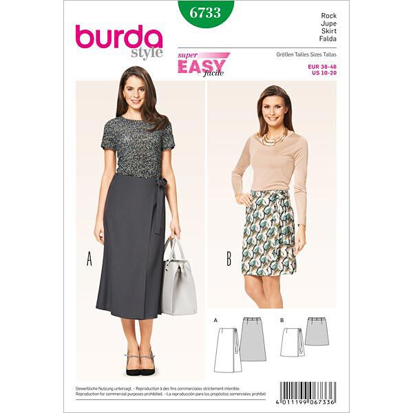Skirt, Burda 6733,  image number 1