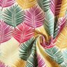 Tropical Leaves Outdoor Fabric – natural,  thumbnail number 3