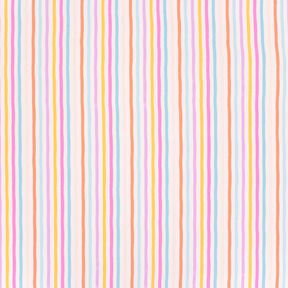 Cotton Jersey Pastel stripes – offwhite/pastel violet, 