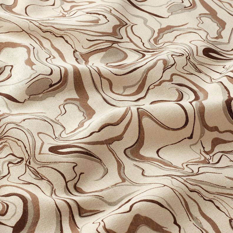 Linen Blend Marble – almond/mocca,  image number 2