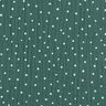 Double Gauze/Muslin Polka Dots – dark green/white,  thumbnail number 1