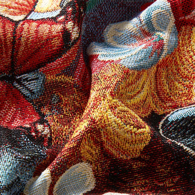 Decor Fabric Tapestry Fabric famous women – carmine/light beige, image number 6