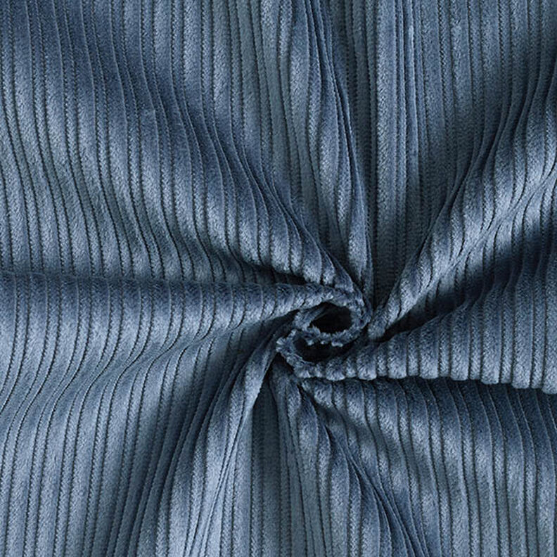 Wide and Narrow Fancy Cord – denim blue,  image number 1
