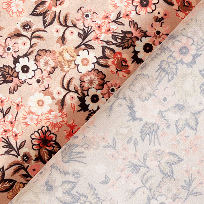 lovely flowers satin – light dusky pink,  image number 4