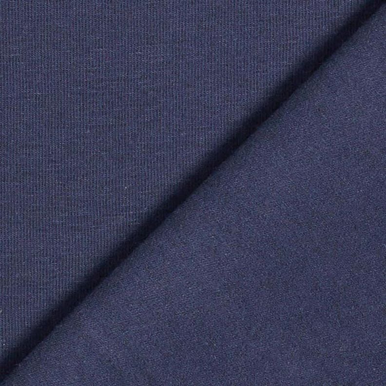 Medium Cotton Jersey Plain – midnight blue,  image number 5