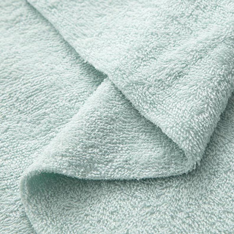 Towelling Fabric – mint,  image number 4