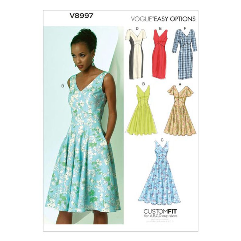 Dress, Vogue 8997 | 6 - 14,  image number 1