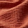 Double Gauze/Muslin dobby – terracotta,  thumbnail number 2