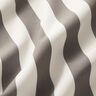 Outdoor Fabric Canvas Block Stripes – stone grey/ivory,  thumbnail number 2