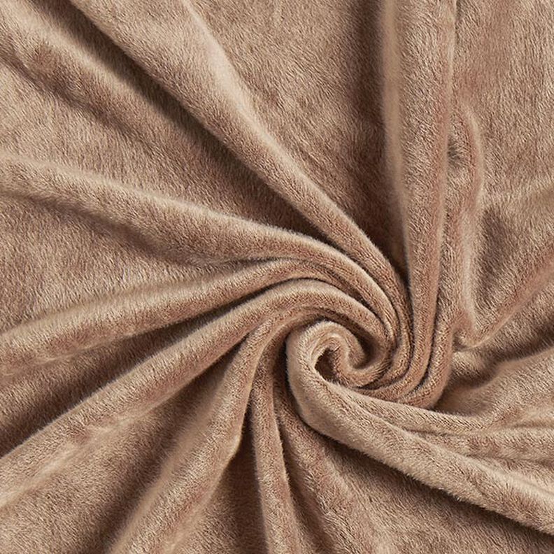 Stretch Velvet Nicky Velours – dark beige,  image number 1