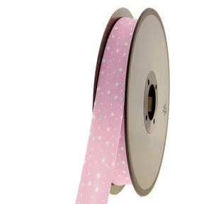 Bias binding Stars Organic cotton [20 mm] – pink, 