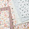 Cotton Jersey delicate watercolour branches and flowers Digital Print – ivory/denim blue,  thumbnail number 5