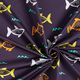 Swimsuit Fabric Sharks – navy blue,  thumbnail number 3