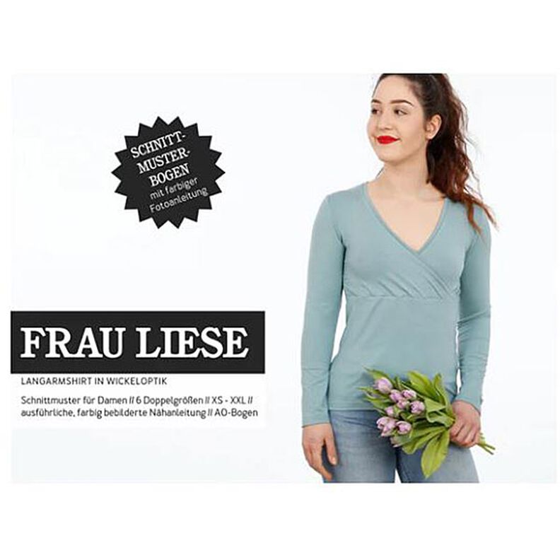 FRAU LIESE Wrap Top | Studio Schnittreif | XS-XXL,  image number 1