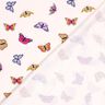 Cotton Jersey colourful butterfly – offwhite,  thumbnail number 4