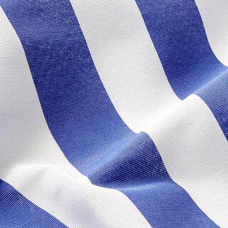 Decor Fabric Canvas Stripes – blue/white | Remnant 50cm, 