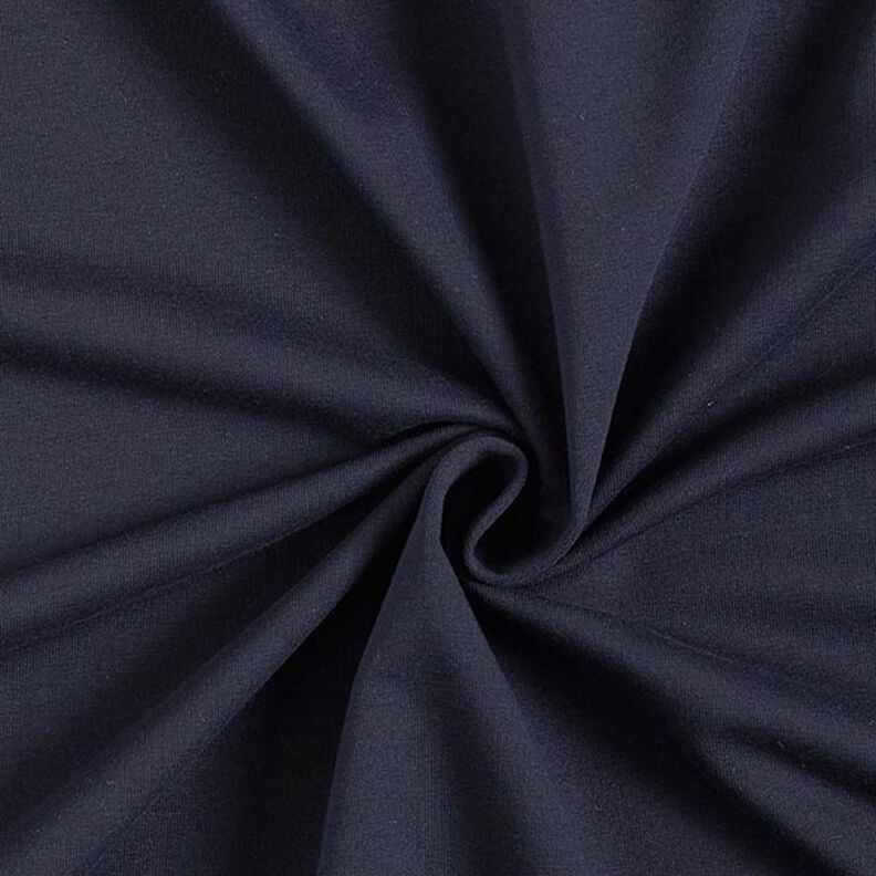 Light French Terry Plain – midnight blue,  image number 1