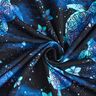 Cotton Jersey Aloha turtles | Glitzerpüppi – midnight blue/light turquoise,  thumbnail number 3