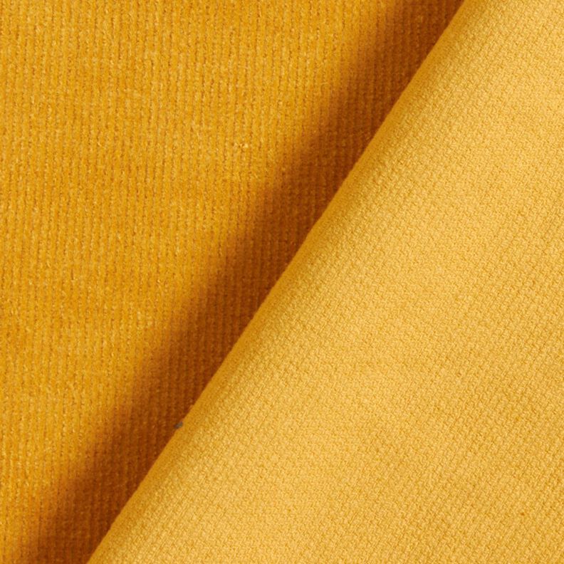 Stretchy fine corduroy – mustard,  image number 3