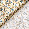 Cotton Cretonne scattered flowers – light beige/light brown,  thumbnail number 4