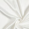 Plain polyester satin – white,  thumbnail number 1