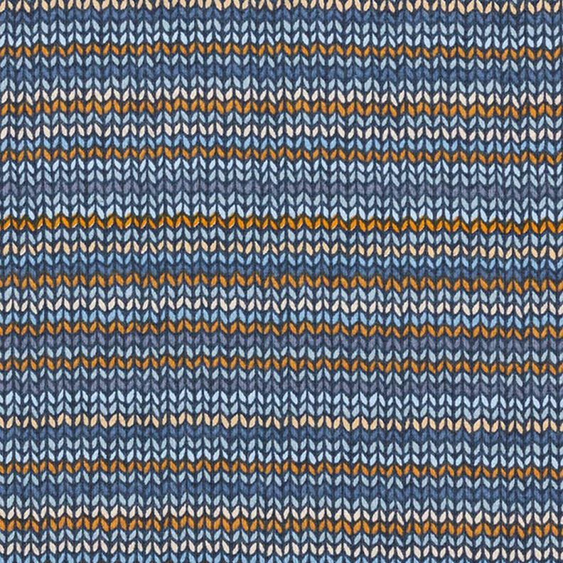 Cotton Jersey knitting pattern – navy blue,  image number 1