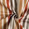 Decor Fabric Half Panama painted stripes – natural/brown,  thumbnail number 3