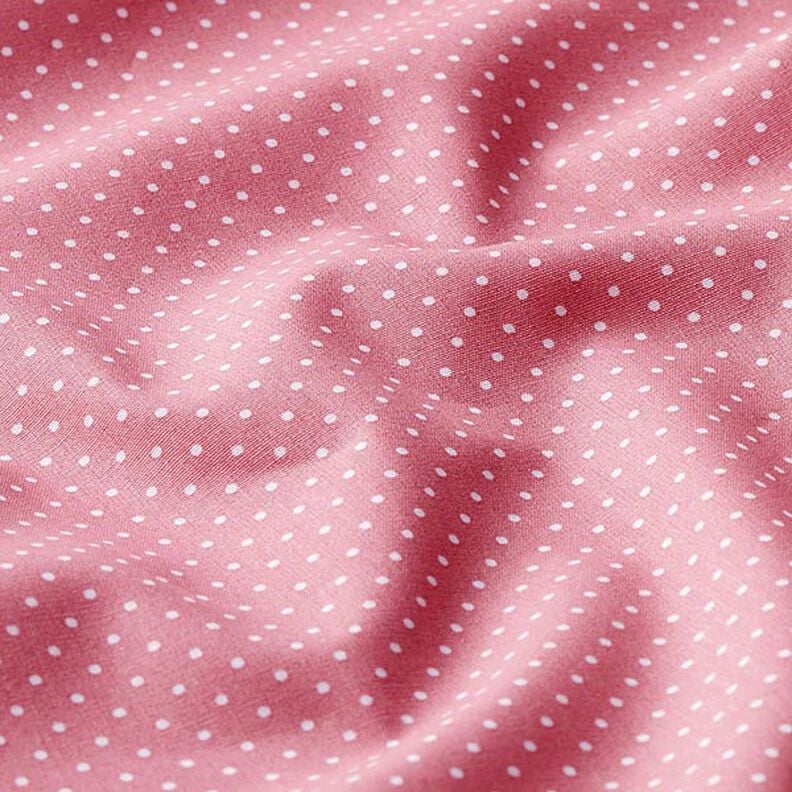 Cotton Poplin Little Dots – pink/white,  image number 2
