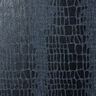 Viscose denim reptile look – blue-black,  thumbnail number 1