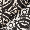 Blouse fabric abstract large pattern – black/white,  thumbnail number 5