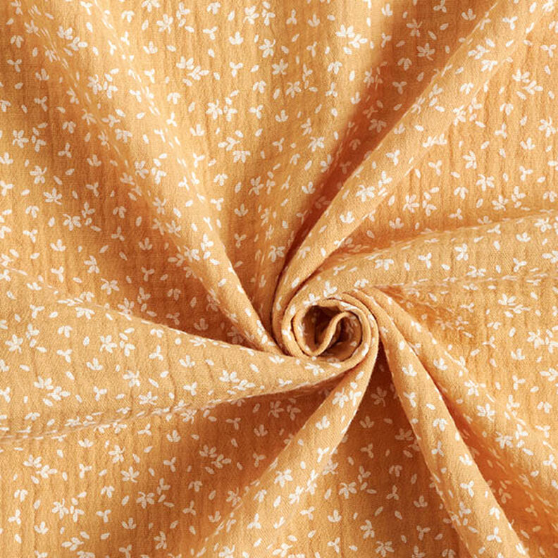 Double Gauze/Muslin petals – antique gold,  image number 3