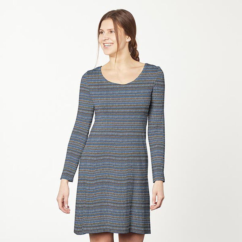 Cotton Jersey knitting pattern – navy blue,  image number 5