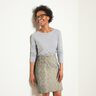 Garment Jacquard Brocade Flowers – taupe,  thumbnail number 6